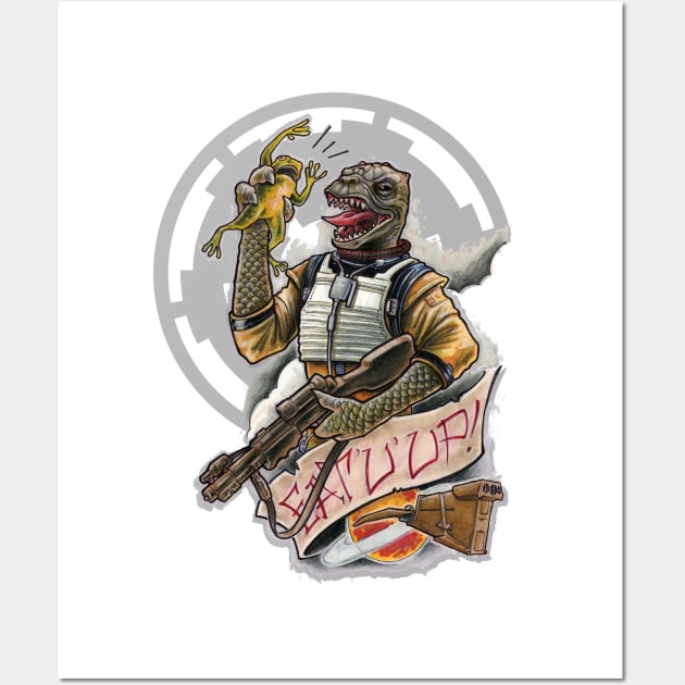 Bossk Wall Art by Paskalamak